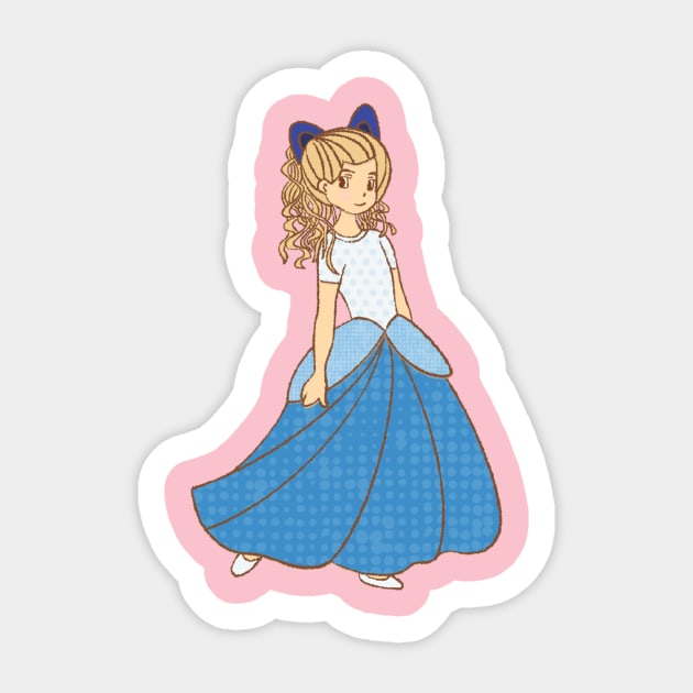 Princess Cat Sticker by EV Visuals